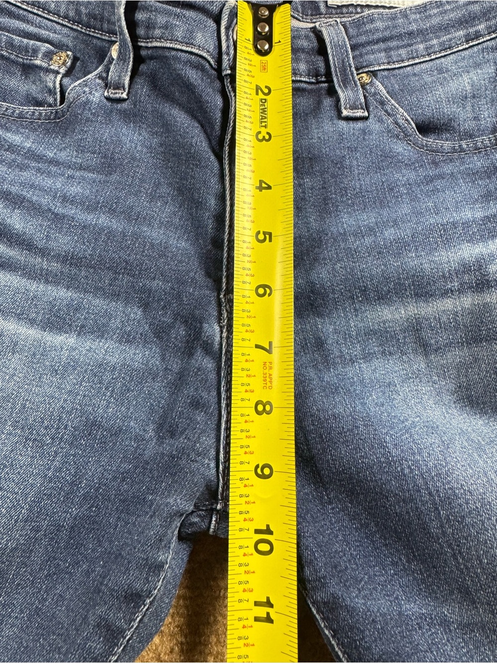 AG The Farrah Skinny Ankle High Rise Jeans 25 Regular - Picture 12 of 16
